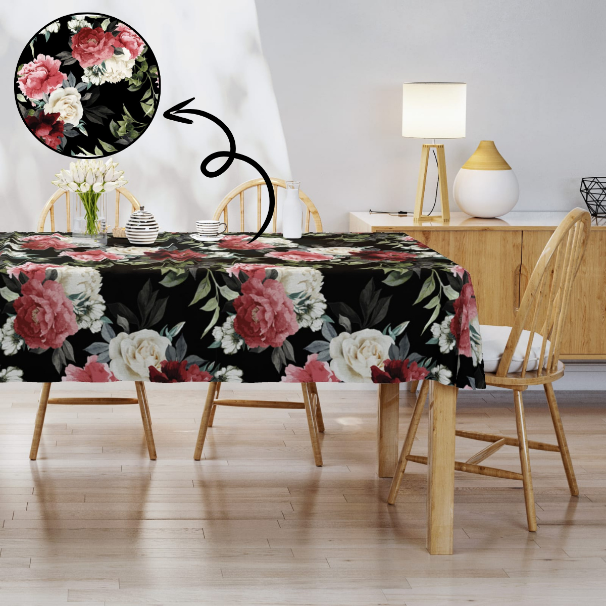 Decorative Printed Table Cloth for Home