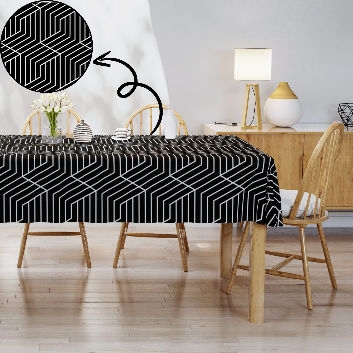 Decorative Printed Table Cloth for Home